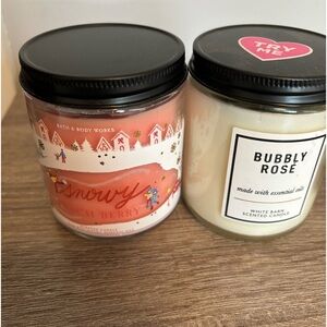 BATH AND BODY WORKS single wick candle